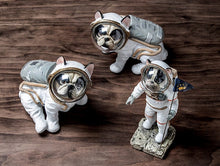 Load image into Gallery viewer, Space Dog &amp; Cat Statue
