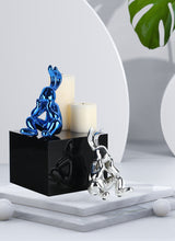 Load image into Gallery viewer, Electroplated Rabbit Life Statue
