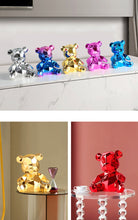 Load image into Gallery viewer, Electroplating Geometric Bear Sculpture
