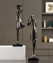Load image into Gallery viewer, Lady &amp; Gentleman Sculpture
