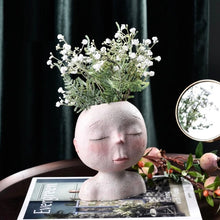 Load image into Gallery viewer, Mood-changing Cute Head Vase
