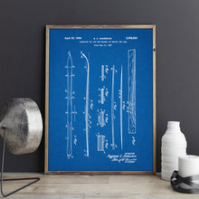 Load image into Gallery viewer, Ski Snowboard Patent Poster
