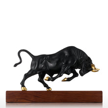 Load image into Gallery viewer, Copper Bullfight Sculpture

