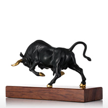 Load image into Gallery viewer, Copper Bullfight Sculpture

