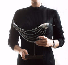 Load image into Gallery viewer, Metal Wire Bird Figurine
