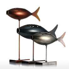 Load image into Gallery viewer, Metal Fish Figurine

