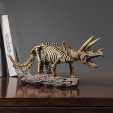 Load image into Gallery viewer, Triceratops Fossil Statue
