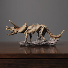 Load image into Gallery viewer, Triceratops Fossil Statue
