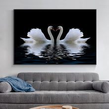 Load image into Gallery viewer, Loving Swans On The River

