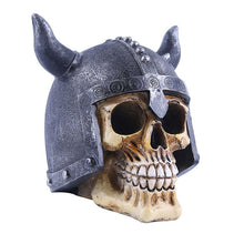 Load image into Gallery viewer, Viking Skull Ornament
