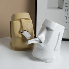 Load image into Gallery viewer, Ceramic Moai Tissue Box
