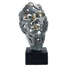 Load image into Gallery viewer, Abstract Mask Statue
