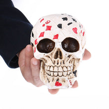 Load image into Gallery viewer, Poker Printed Skull

