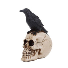 Load image into Gallery viewer, Crow Skull Ornament
