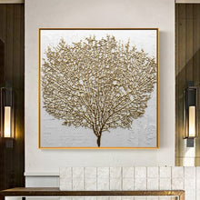 Load image into Gallery viewer, Golden Branches Tree
