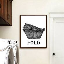 Load image into Gallery viewer, Vintage Laundry Sign
