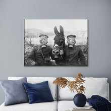 Load image into Gallery viewer, Soldiers &amp; Donkey In WW1
