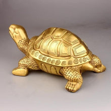 Load image into Gallery viewer, Brass Turtle Statue
