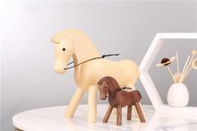 Load image into Gallery viewer, Wooden Horse Figurines
