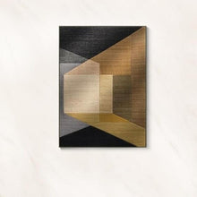 Load image into Gallery viewer, Abstract Brown Geometric
