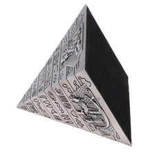 Load image into Gallery viewer, Metal Pyramid Figurine
