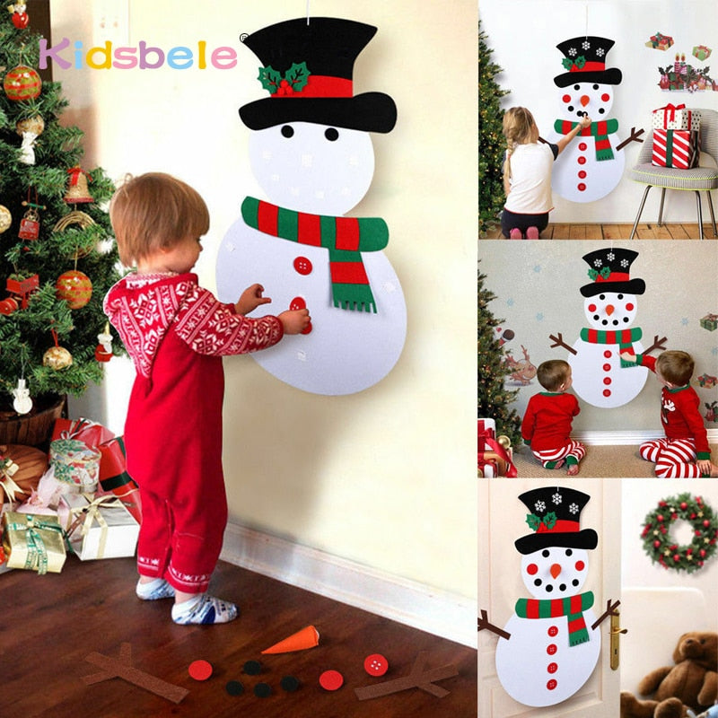 Kidsbele DIY Felt Christmas Tree Toys