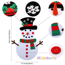 Load image into Gallery viewer, Kidsbele DIY Felt Christmas Tree Toys
