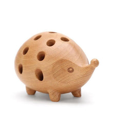Load image into Gallery viewer, Solid Wood Hedgehog Penholder
