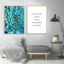Load image into Gallery viewer, Life Quote Flower Sea Landscape
