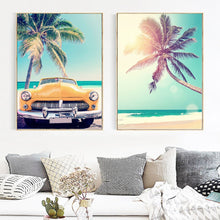 Load image into Gallery viewer, Beach &amp; Coconut Tree
