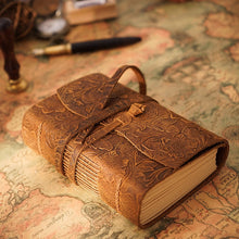 Load image into Gallery viewer, Genuine Leather Journal Book
