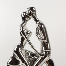 Load image into Gallery viewer, Ceramic Silver Loving Couple
