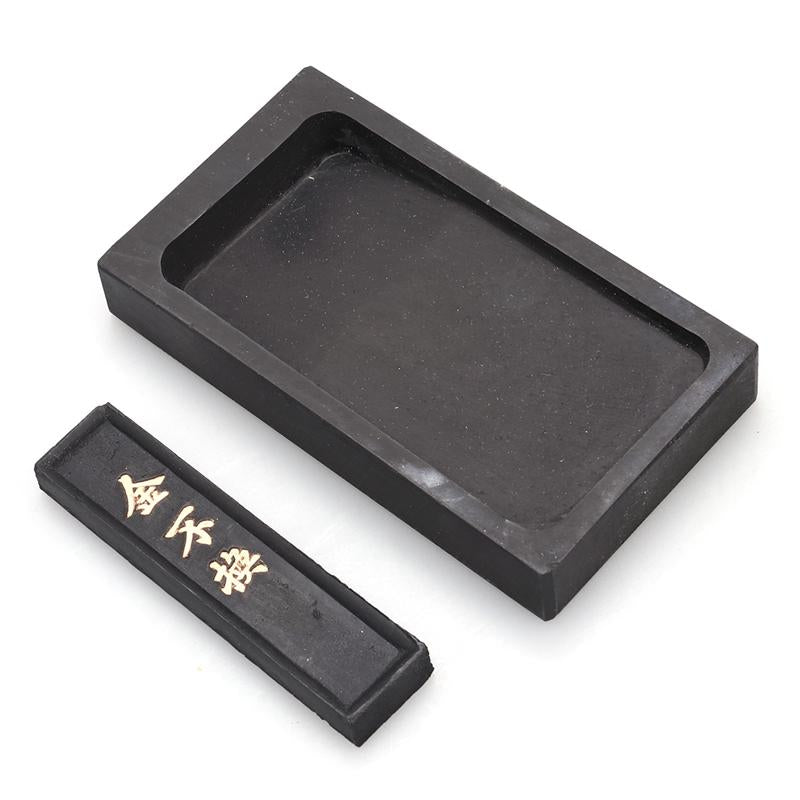Chinese Traditional Ink Stone with Ink Stick