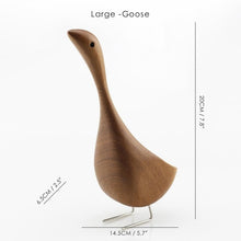 Load image into Gallery viewer, Handmade Wooden Animal Decor Nordic Style
