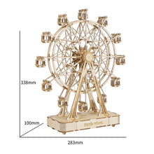 Load image into Gallery viewer, Robotime Wooden Music Ferris Wheel
