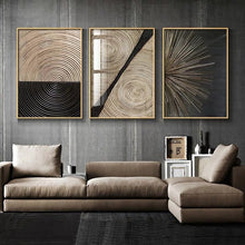Load image into Gallery viewer, Retro Black Gold Wood
