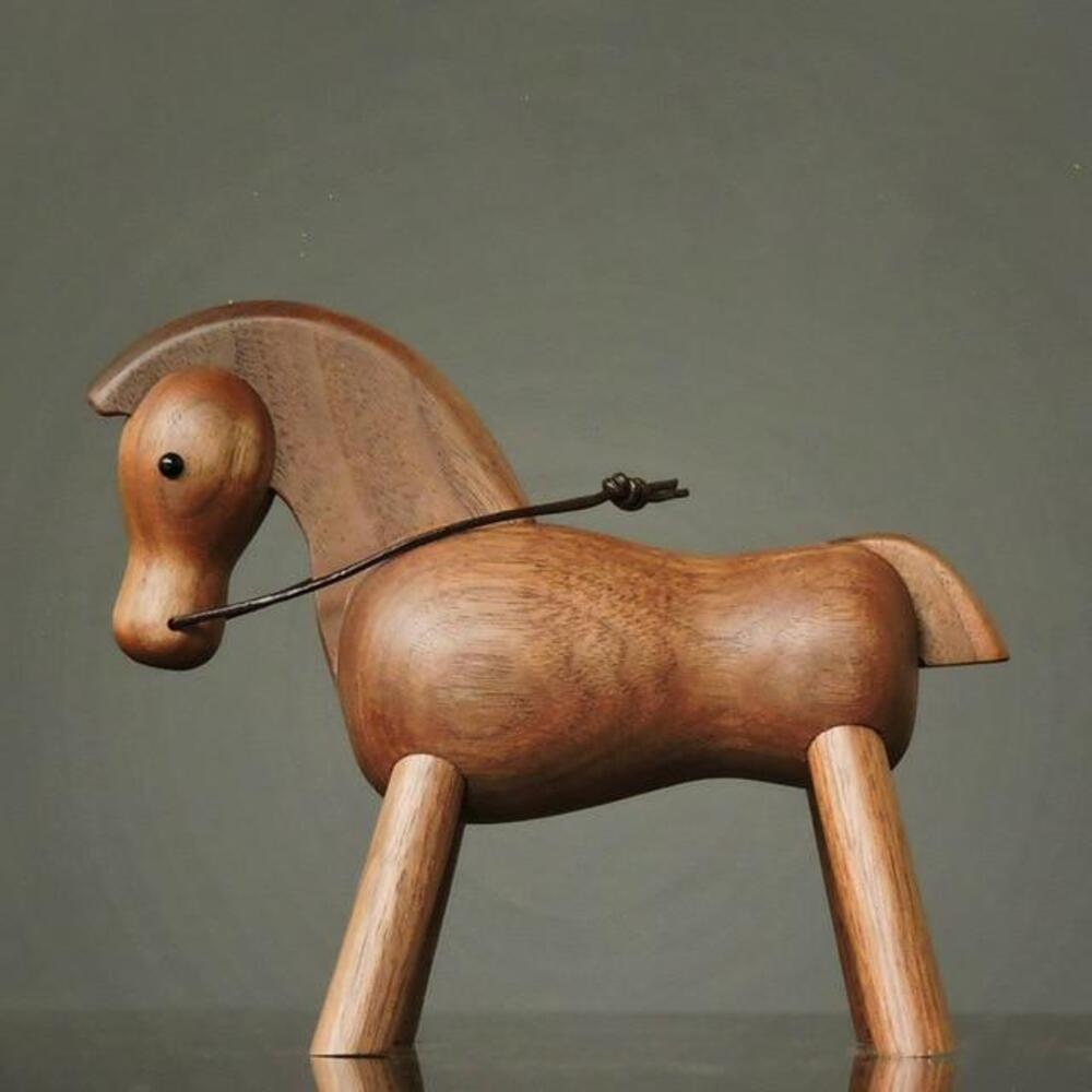 Wooden Horse Figurines