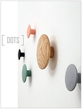 Load image into Gallery viewer, Minimalist Multi-purpose Wooden Hooks
