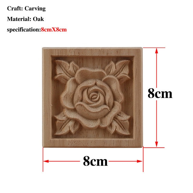 Retro Woodcarving Decal