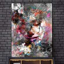 Load image into Gallery viewer, Abstract Girl Graffiti Style
