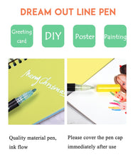 Load image into Gallery viewer, 12pcs/set Outline Metallic Marker Pen
