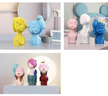 Load image into Gallery viewer, Flowering Girl Statues
