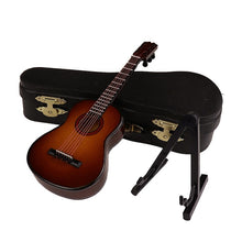 Load image into Gallery viewer, Mini Guitar Wooden Miniature
