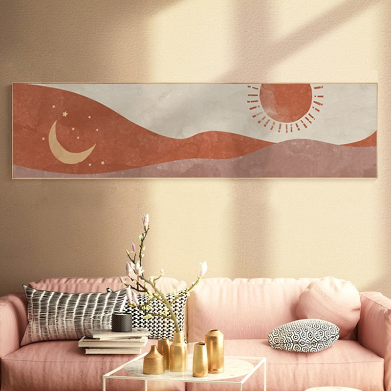 Morandi Poster The Sun And Moon