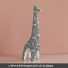 Load image into Gallery viewer, Stripe Animal Figurines

