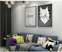 Load image into Gallery viewer, Geometric Wolf Wall Sculpture

