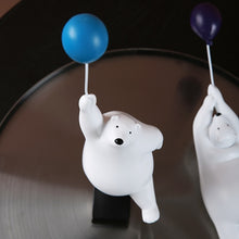 Load image into Gallery viewer, Balloon Flying Polar Bear
