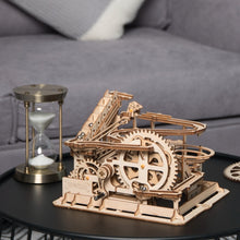 Load image into Gallery viewer, Robotime Wooden Marble Run Coaster
