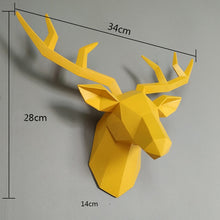 Load image into Gallery viewer, Geometric Deer Head
