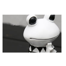 Load image into Gallery viewer, White Yoga/Meditation Frog
